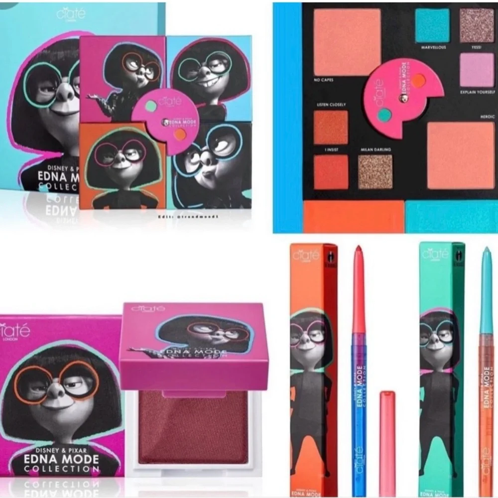 Ciate x Pixar Edna Mode Limited Edition Collection 3pc Set
